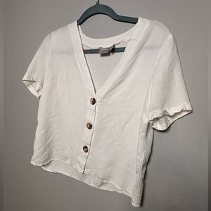 ASOS Cream Button-Down Women's Shirt